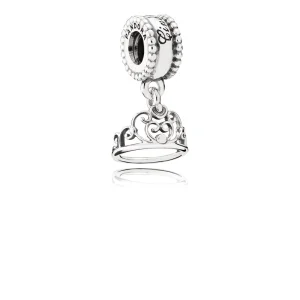 (image for) Disney, Cinderella's Tiara Dangle Charm - PANDORA