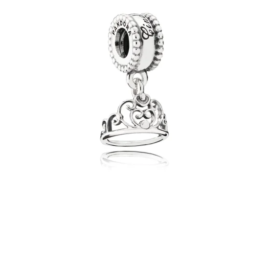 (image for) Disney, Cinderella's Tiara Dangle Charm - PANDORA
