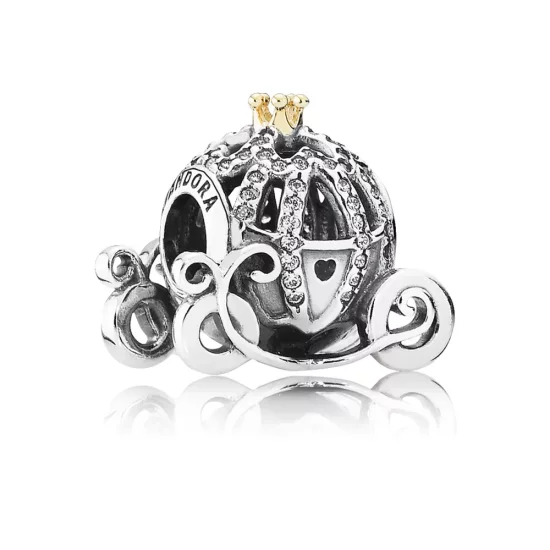 Disney, Cinderella\'s Pumpkin Coach Charm - PANDORA