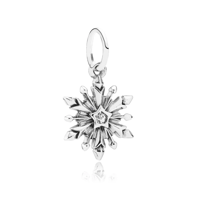 (image for) Disney, Frozen Snowflake Dangle Charm - PANDORA - Product Image