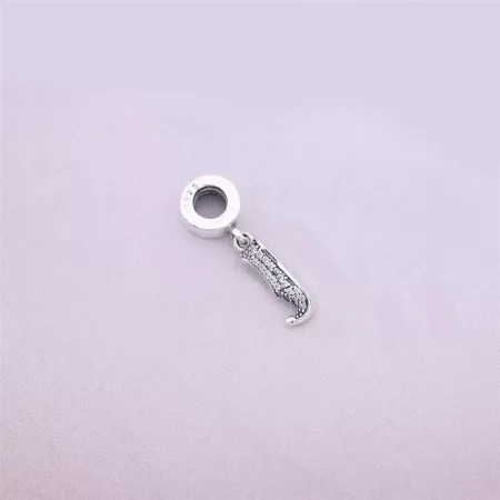 Disney, Jasmine's Sparkling Slipper Dangle Charm - PANDORA