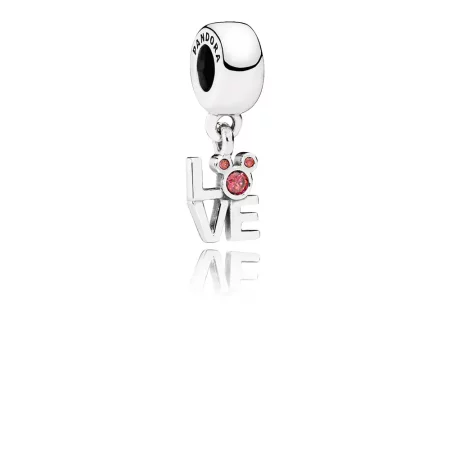 Disney, Love Mickey Dangle Charm - PANDORA