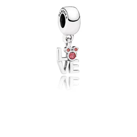 Disney, Love Mickey Dangle Charm - PANDORA