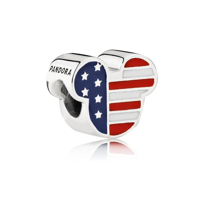 (image for) Disney, Mickey Americana Charm - PANDORA - Product Image