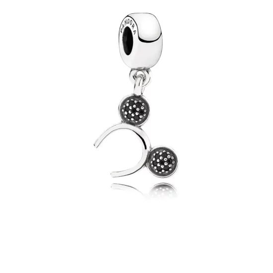 Disney, Mickey Headband Dangle Charm - PANDORA