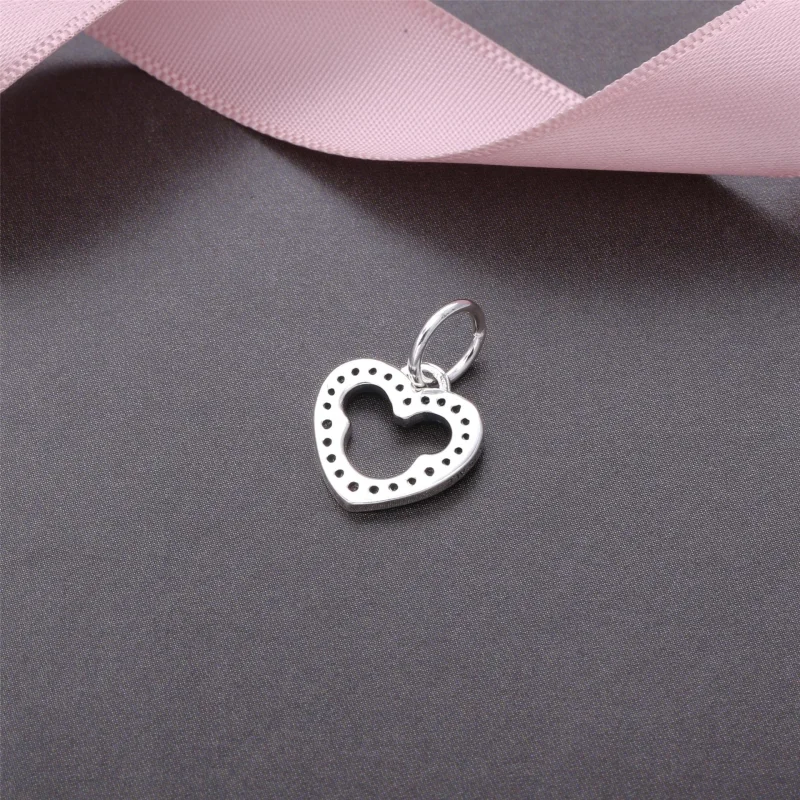 (image for) Disney, Mickey Silhouette Dangle Charm - PANDORA - View 3