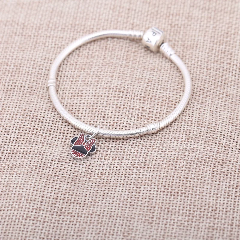 (image for) Disney, Minnie Icon Style Dangle Charm - PANDORA - View 2