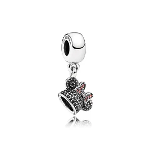 (image for) Disney Minnie Mouse "Minnie Sparkling Ear Hat" Dangle Charm - PANDORA