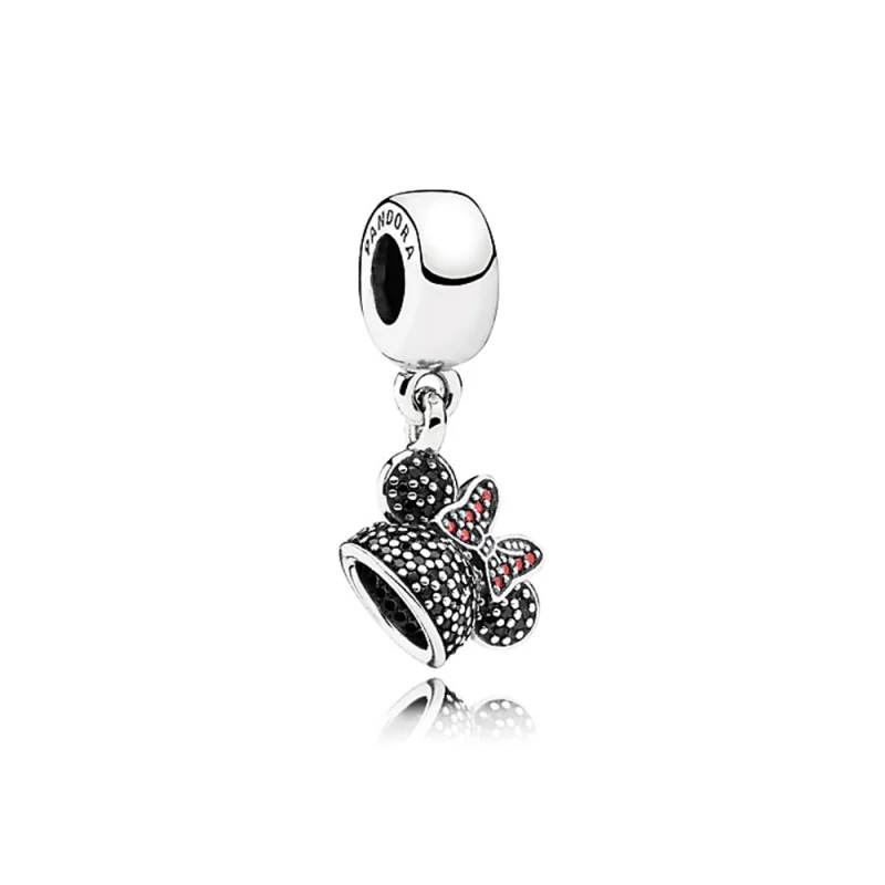(image for) Disney Minnie Mouse "Minnie Sparkling Ear Hat" Dangle Charm - PANDORA - Product Image