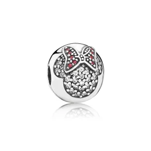 (image for) Disney, Minnie Pavé Clip Charm - PANDORA
