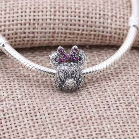 Disney Minnie Silver Charm [Limited Edition] - PANDORA