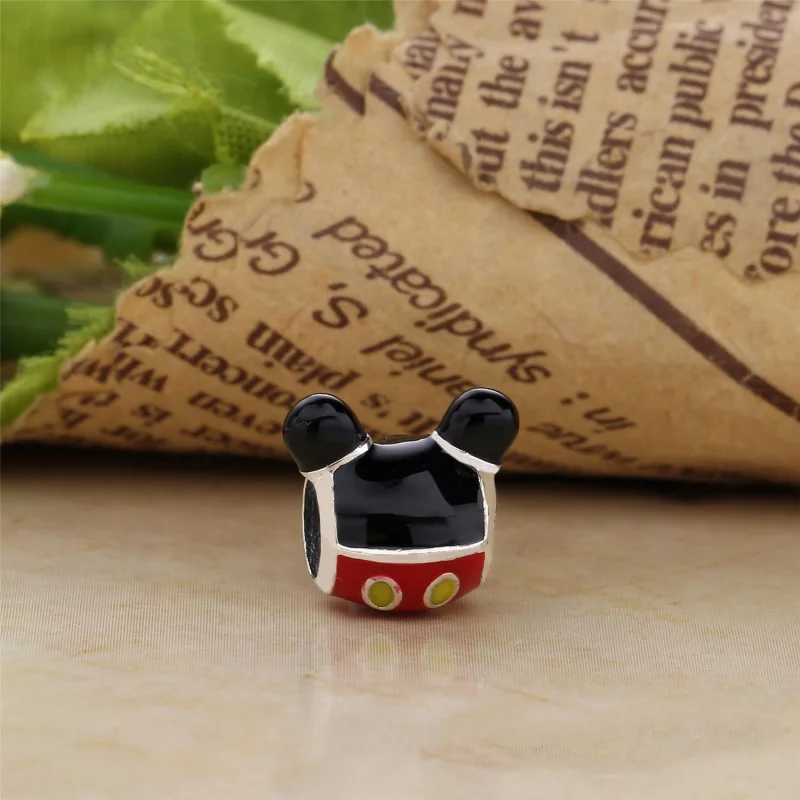 (image for) Disney PANDORA Charm - Mickey Mouse Silhouette Icon - View 2