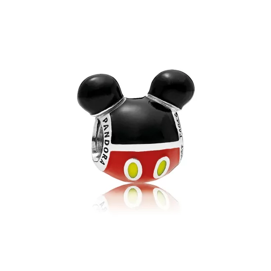 Disney PANDORA Charm - Mickey Mouse Silhouette Icon