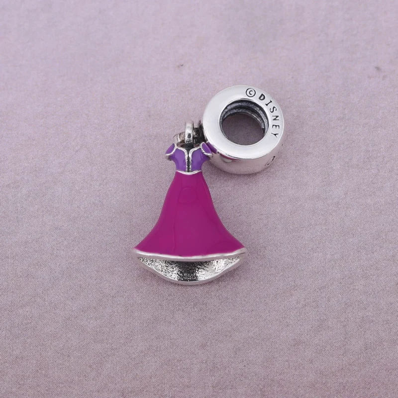 (image for) Disney, Rapunzel's Dress Dangle Charm - PANDORA - View 2