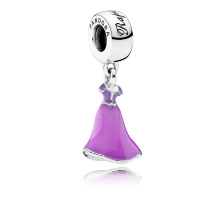 Disney, Rapunzel's Dress Dangle Charm - PANDORA