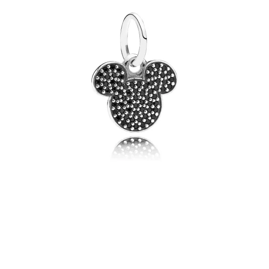 Disney, Sparkling Mickey Icon Dangle Charm - PANDORA