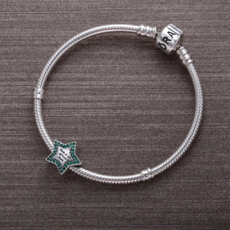 (image for) Disney, Tinker Bell Star Charm - PANDORA - View 4