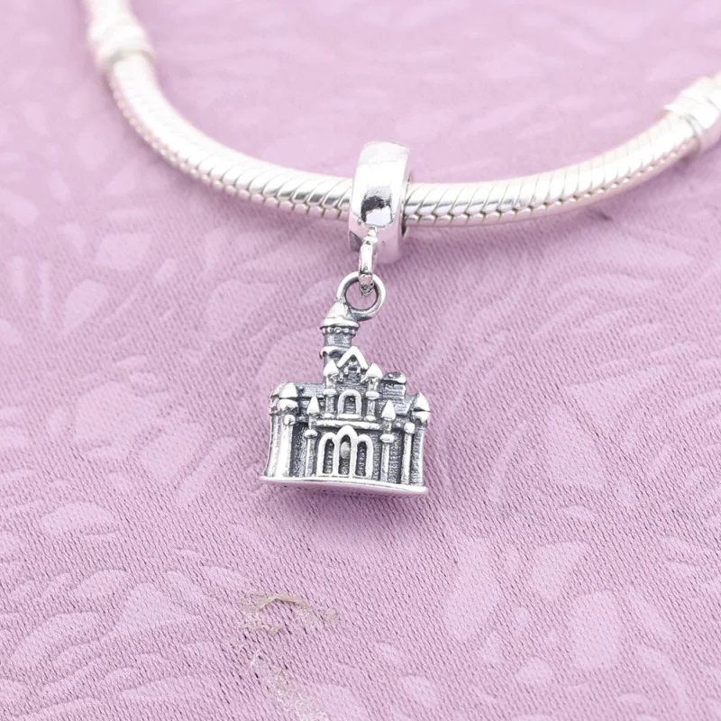 (image for) Disneyland "Sleeping Beauty Castle" Dangle Charm - PANDORA - View 2