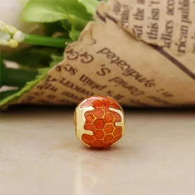 Golden Honey Charm, PANDORA Shine™ Warm Yellow Enamel - 767120EN158 Golden Honey Charm, PANDORA Shine™ Warm Yellow Enamel - 767120EN158