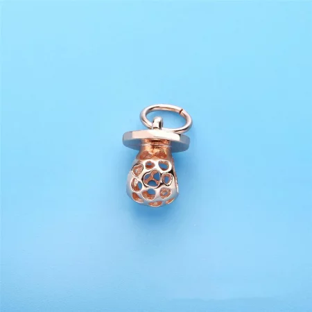 Harmonious Hearts Pacifier, PANDORA Rose™ Dangle - 787256