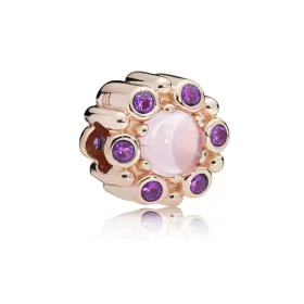 Heraldic Radiance Charm, PANDORA Rose™ & Pink & Purple Crystals - 787658NPM Heraldic Radiance Charm, PANDORA Rose™ & Pink & Purple Crystals - 787658NPM