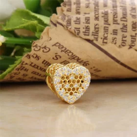 Honeycomb Lace Charm, PANDORA Shine™ - 767039CZ Honeycomb Lace Charm, PANDORA Shine™ - 767039CZ