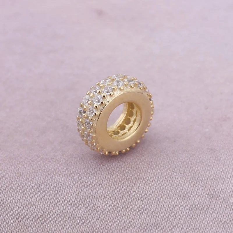 (image for) Inspiration Within Spacer, PANDORA Rose™ Clear CZ - 781359CZ - View 3