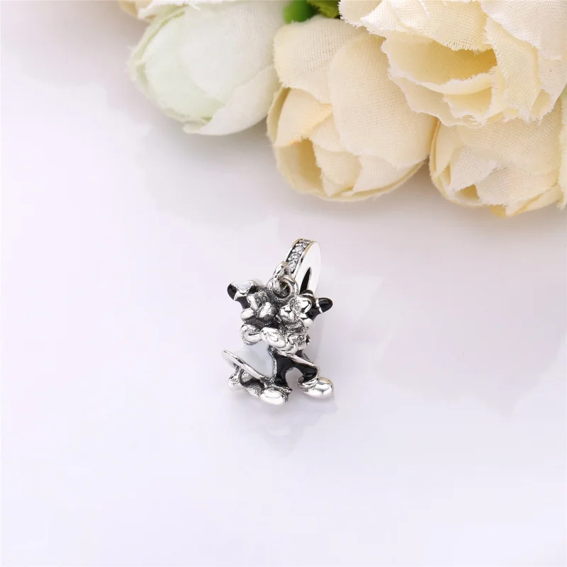 (image for) Mickey and Minnie Mouse Dangle Charm by PANDORA - 7501057371846P - View 2