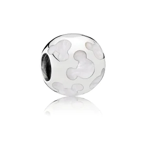(image for) Mickey Mouse Mother of Pearl Icon Charm by PANDORA - 7501057370023P