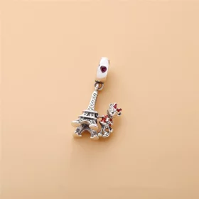 Minnie Mouse Eiffel Tower Charm by PANDORA - 7501057371551P Minnie Mouse Eiffel Tower Charm by PANDORA - 7501057371551P
