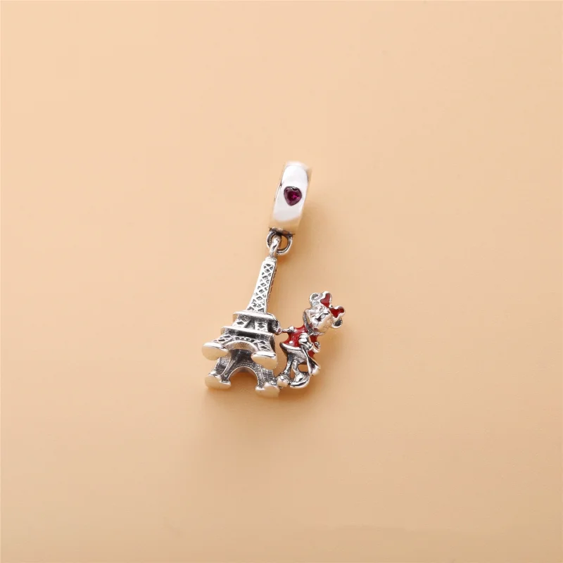 (image for) Minnie Mouse Eiffel Tower Dangle Charm by PANDORA - 7501057371551P - View 2