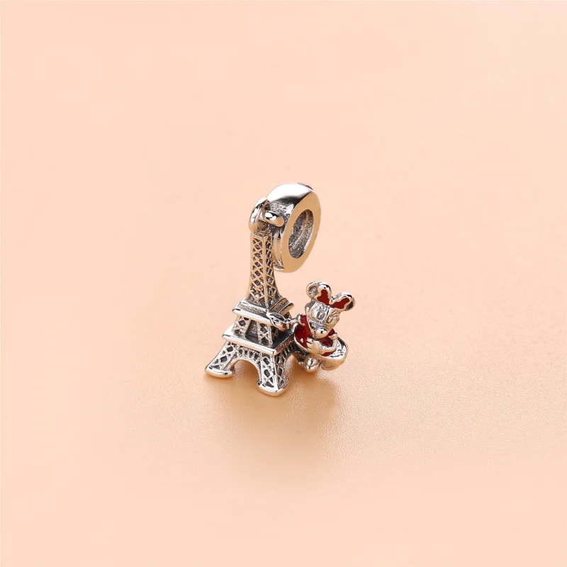 (image for) Minnie Mouse Eiffel Tower Dangle Charm by PANDORA - 7501057371551P - View 3