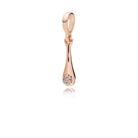Modern LovePods™ Pendant, PANDORA Rose™ & Clear CZ Dangle - 387291CZ Modern LovePods™ Pendant, PANDORA Rose™ & Clear CZ Dangle - 387291CZ