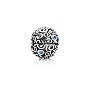 (image for) PANDORA Abstract Swirl Clip - 790962CZB