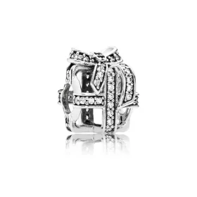 PANDORA All Wrapped Up, Clear Cz Charm - 791766CZ PANDORA All Wrapped Up, Clear Cz Charm - 791766CZ