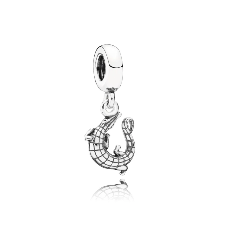 (image for) PANDORA Alligator Silver Pendant Charm - 791509 - Product Image