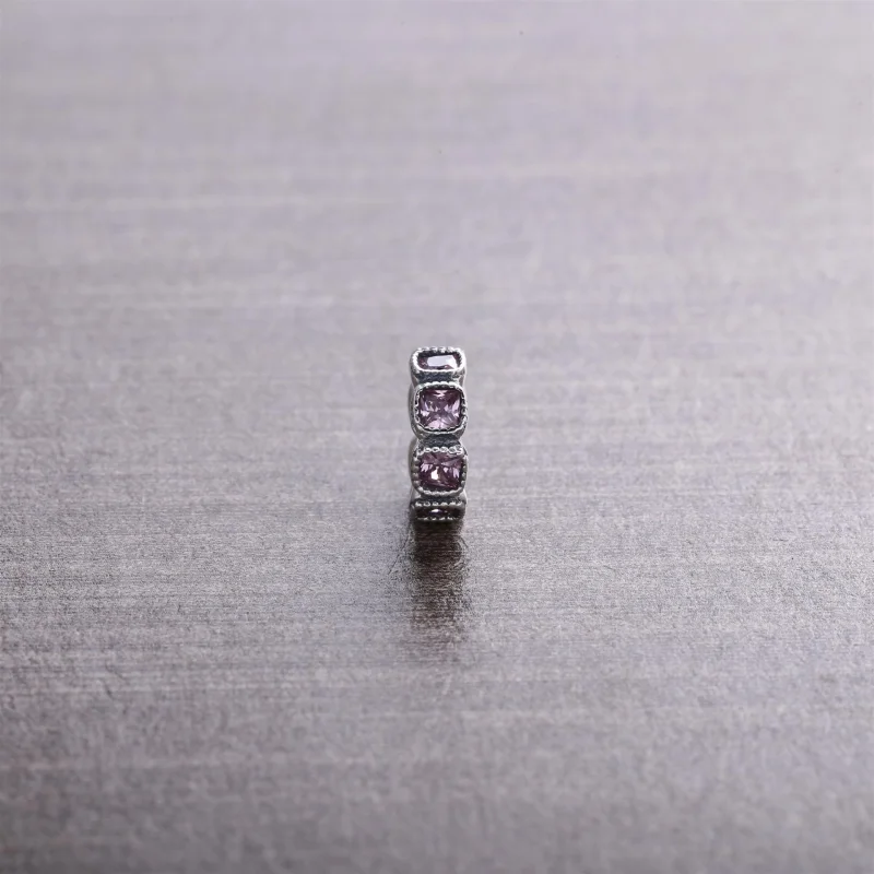 (image for) PANDORA Alluring Cushion Spacer - 792027CZ - View 5