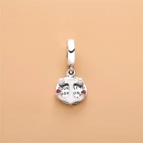PANDORA Anchor of Love Dangle Charm, Red & Black Enamel - 797208ENMX PANDORA Anchor of Love Dangle Charm, Red & Black Enamel - 797208ENMX