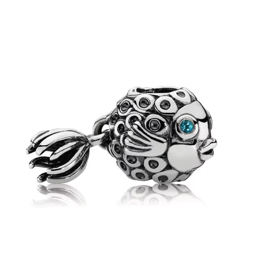 PANDORA Angel Fish Charm - 791108TPP