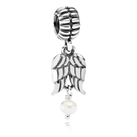 PANDORA Angel Wings Dangle Charm - 790975P PANDORA Angel Wings Dangle Charm - 790975P