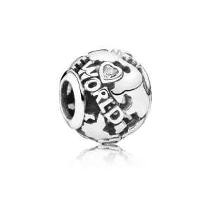 (image for) PANDORA Around The World Openwork Charm - 791718CZ