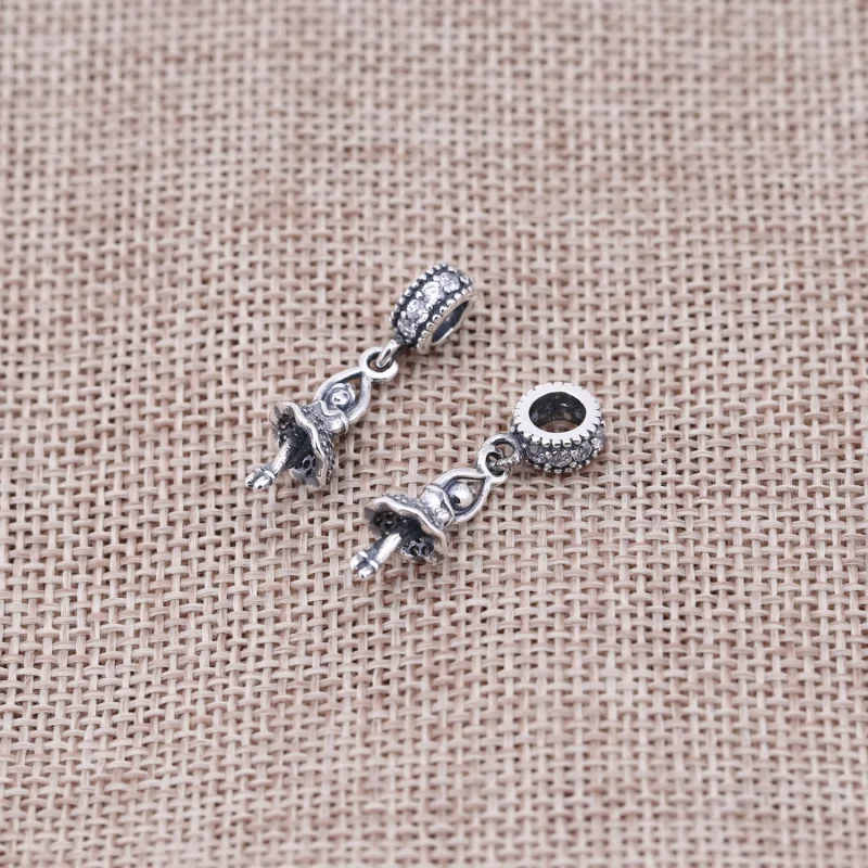 (image for) PANDORA Ballerina Pendant Charm - 791365CZ - View 2