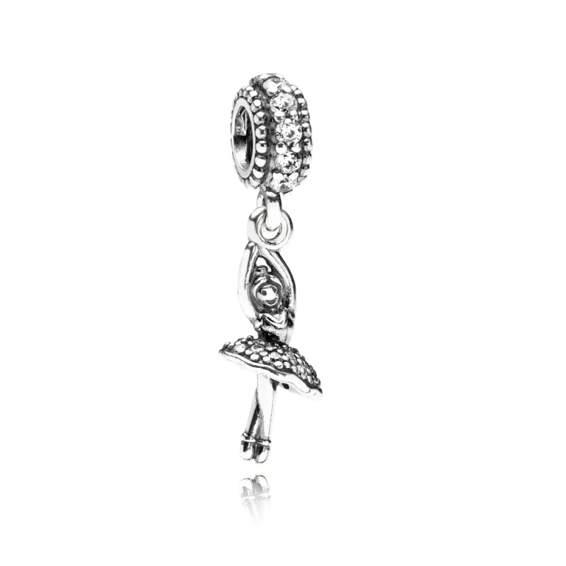 (image for) PANDORA Ballerina Pendant Charm - 791365CZ - Product Image
