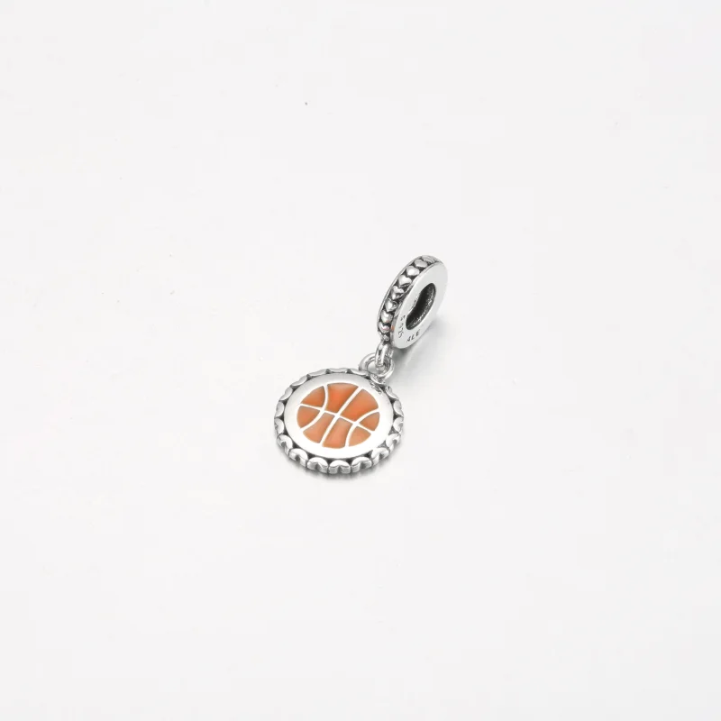 (image for) PANDORA Basketball Dangle Charm, Mixed Enamel - ENG792018_18 - View 5