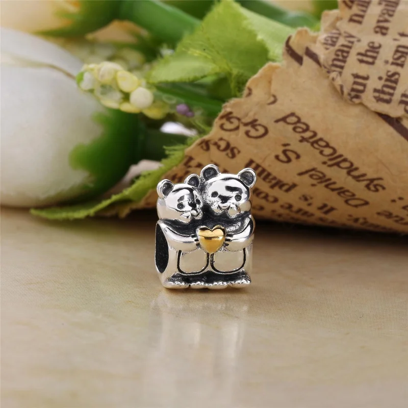 (image for) PANDORA Bear Hug Charm - 791395 - View 2
