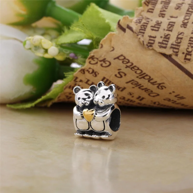 (image for) PANDORA Bear Hug Charm - 791395 - View 3