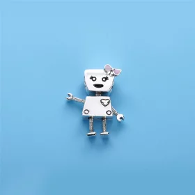 PANDORA Bella Bot Charm, Pink Enamel - 797141EN160 PANDORA Bella Bot Charm, Pink Enamel - 797141EN160