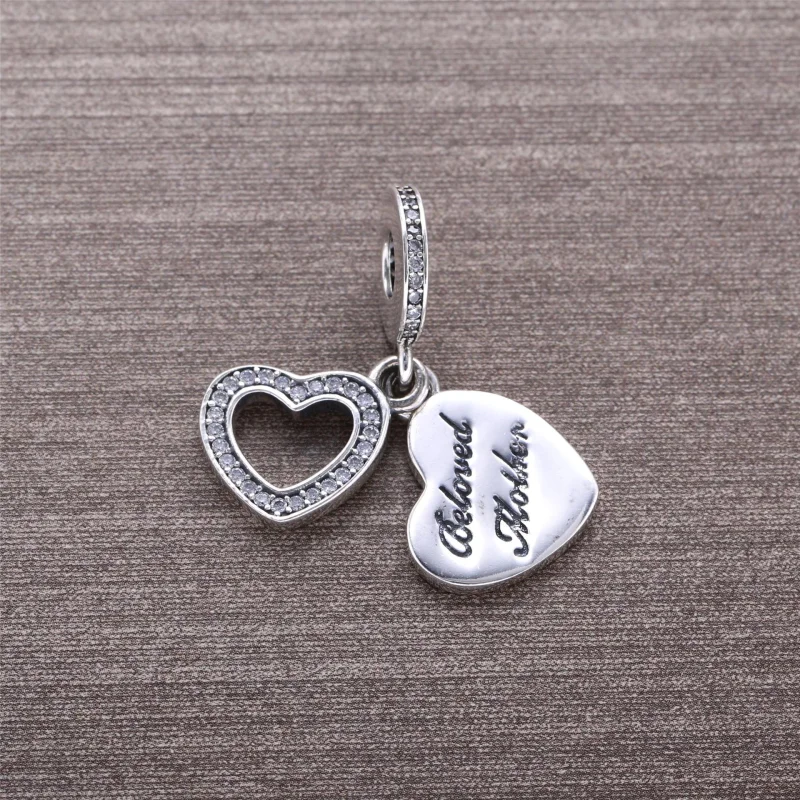 (image for) PANDORA Beloved Mother Pendant Charm - 791883CZ - View 2