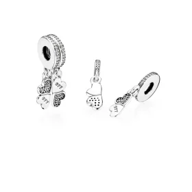PANDORA Best Friends Forever Pendant Charm - 791949CZ PANDORA Best Friends Forever Pendant Charm - 791949CZ