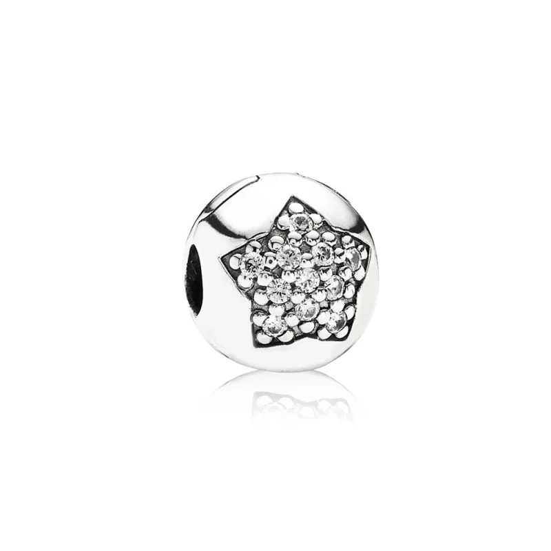 (image for) PANDORA Big Star Pavé Clip - 791056cz - Product Image
